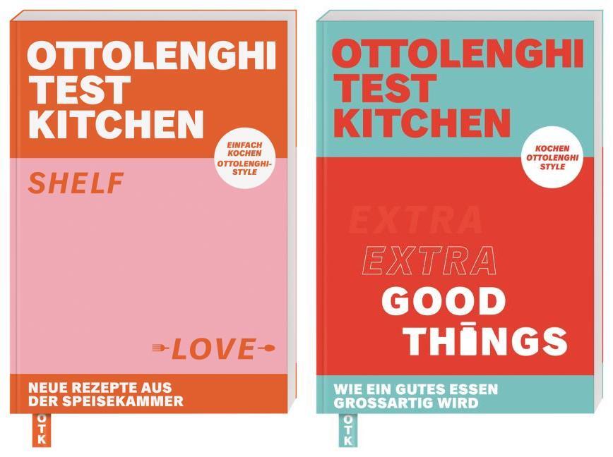 Ottolenghi Test Kitchen Band 1+2 im Set + 1 exklusives Postkartenset