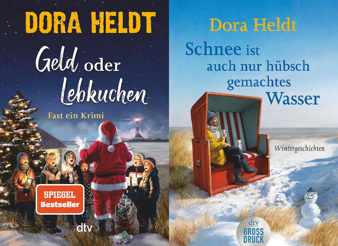 2 Wintergeschichten von Dora Heldt im Set + 1 exklusives Postkartenset