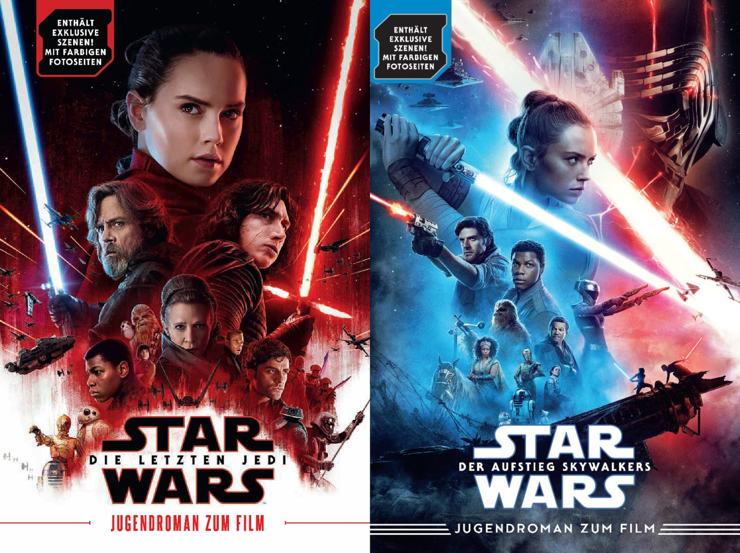 Star Wars Episode 8 & 9 als Jugendroman zum Film + 1 exklusives Postkartenset