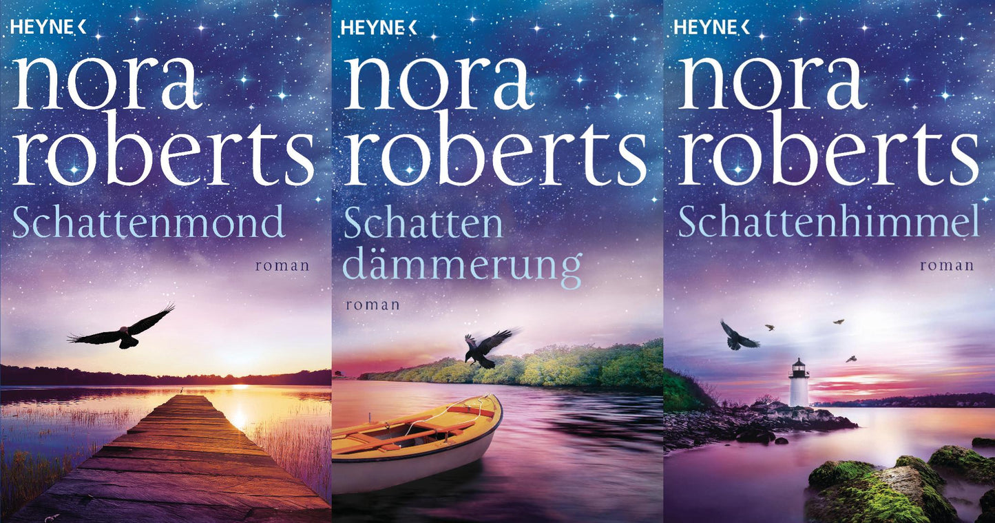 Nora Roberts Die Schatten-Trilogie + 1 exklusives Postkartenset