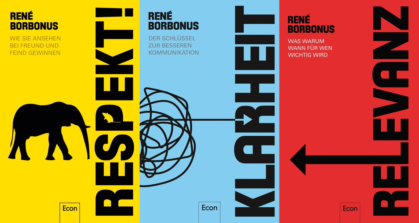 Respekt! / Klarheit / Relevanz von René Borbonus + 1 exklusives Postkartenset