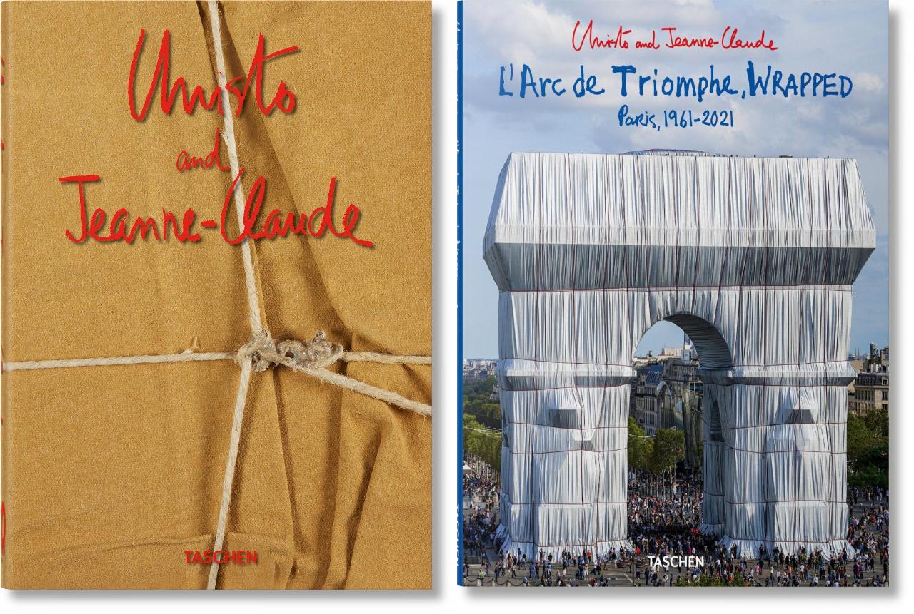 Christo and Jeanne-Claude: 40th Ed + L'Arc de Triomphe plus 1 exklusives Postkartenset