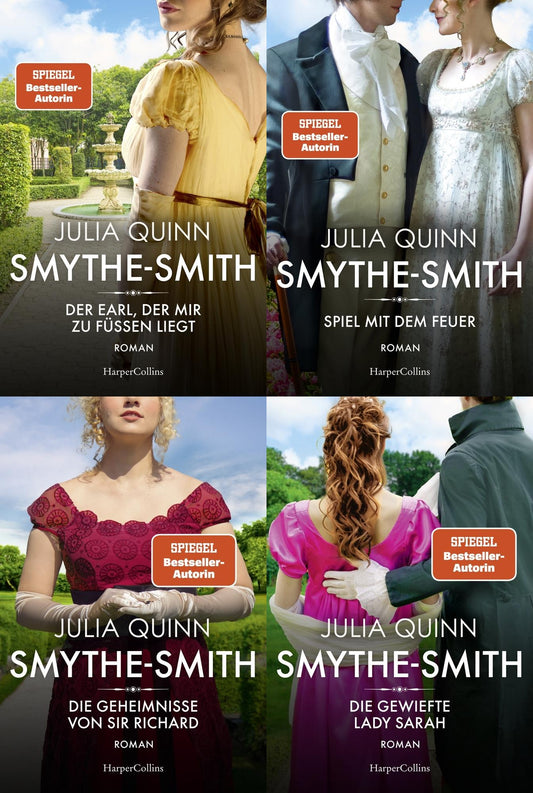 Die Smythe-Smith-Reihe Band 1-4 plus 1 exklusives Postkartenset