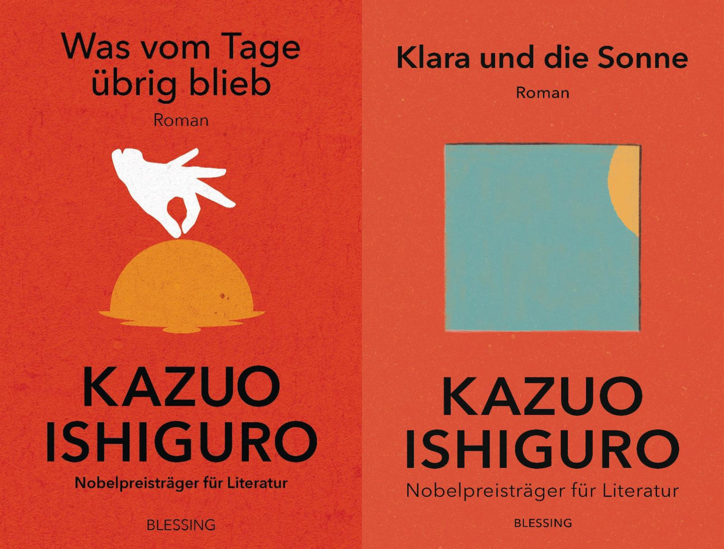 2 Romane von Kazuo Ishiguro Nobelpreisträger für Literatur + 1 exklusives Postkartenset