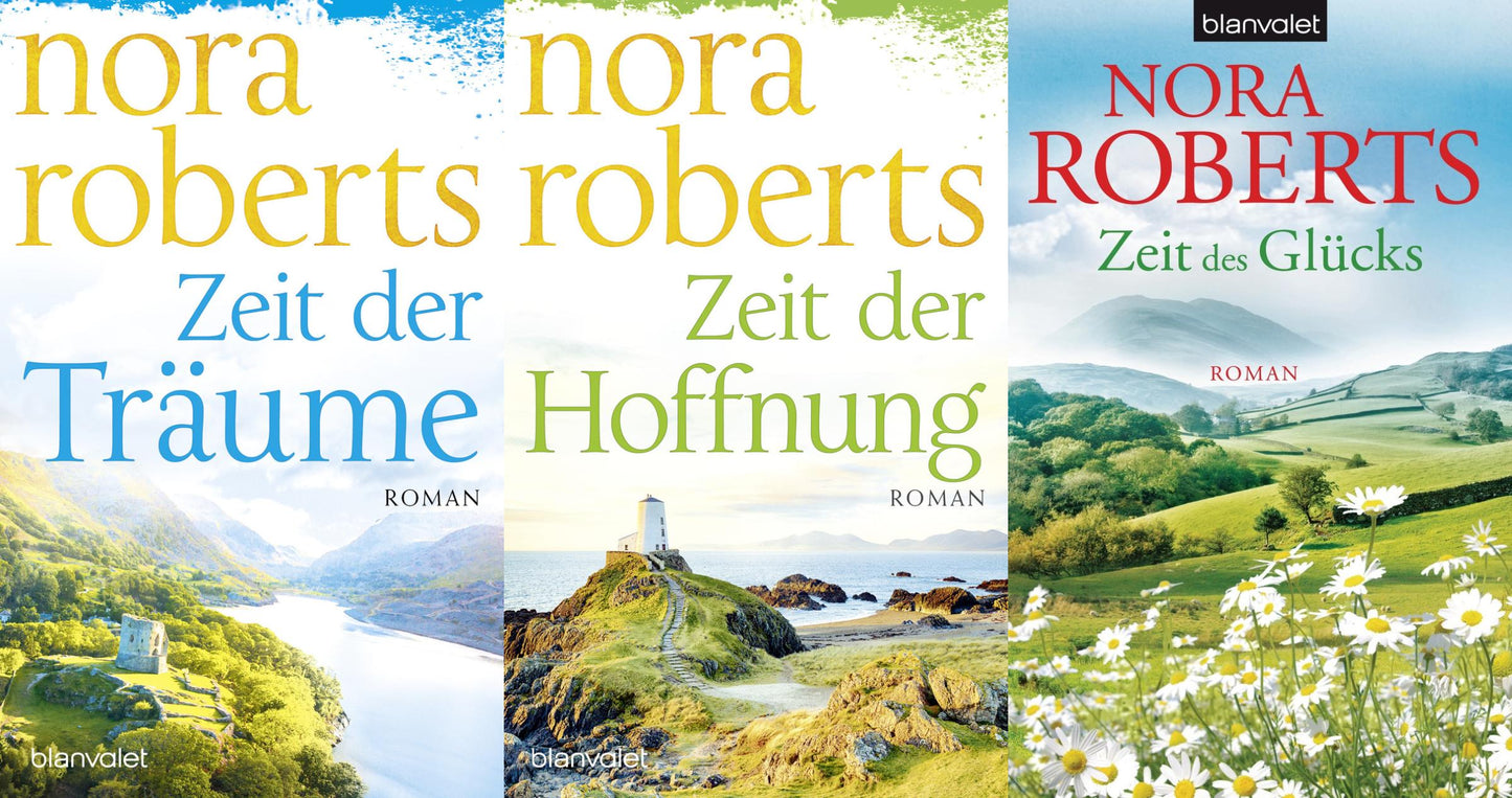 Zeit-Trilogie von Nora Roberts + 1 exklusives Postkartenset