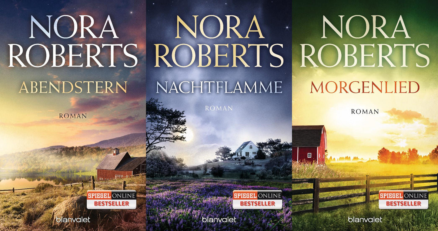 Nora Roberts: Die Nacht-Trilogie + 1 exklusives Postkartenset