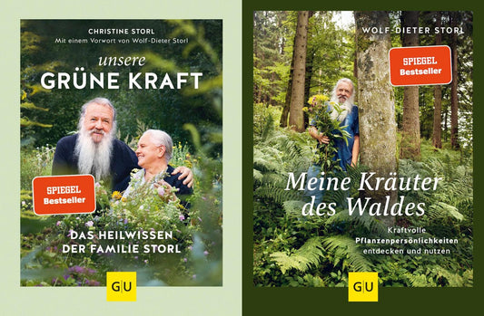 Unsere grüne Kraft + Meine Kräuter des Waldes + 1 exklusives Postkartenset