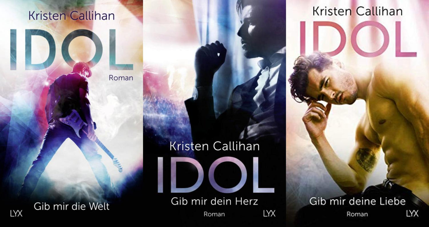 Idol - Die VIP-Reihe Band 1-3 plus 1 exklusives Postkartenset