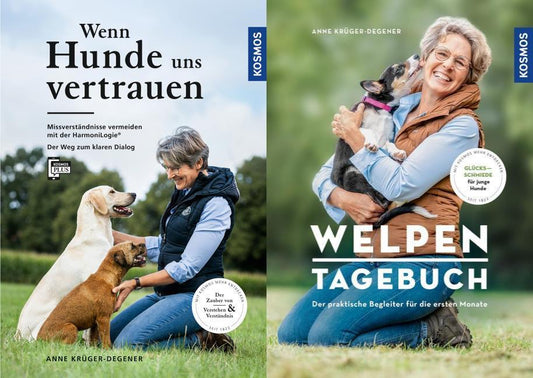 Wenn Hunde uns vertrauen + Welpentagebuch + 1 exklusives Postkartenset