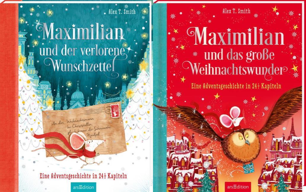 Maximilian: Eine Adventsgeschichte Band 1+2 plus 1 exklusives Postkartenset