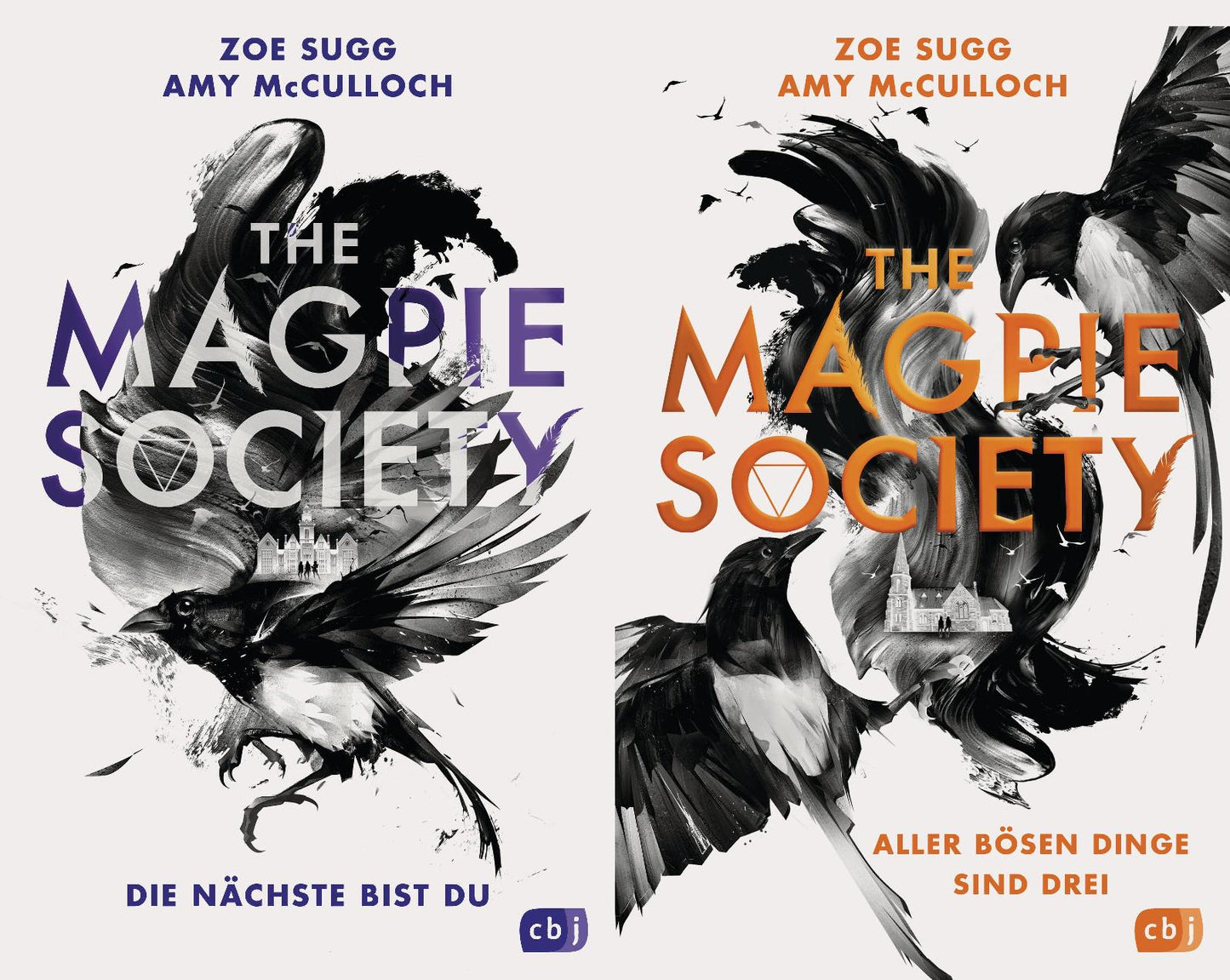 Die Magpie Society-Reihe Band 1+2 plus 1 exklusives Postkartenset