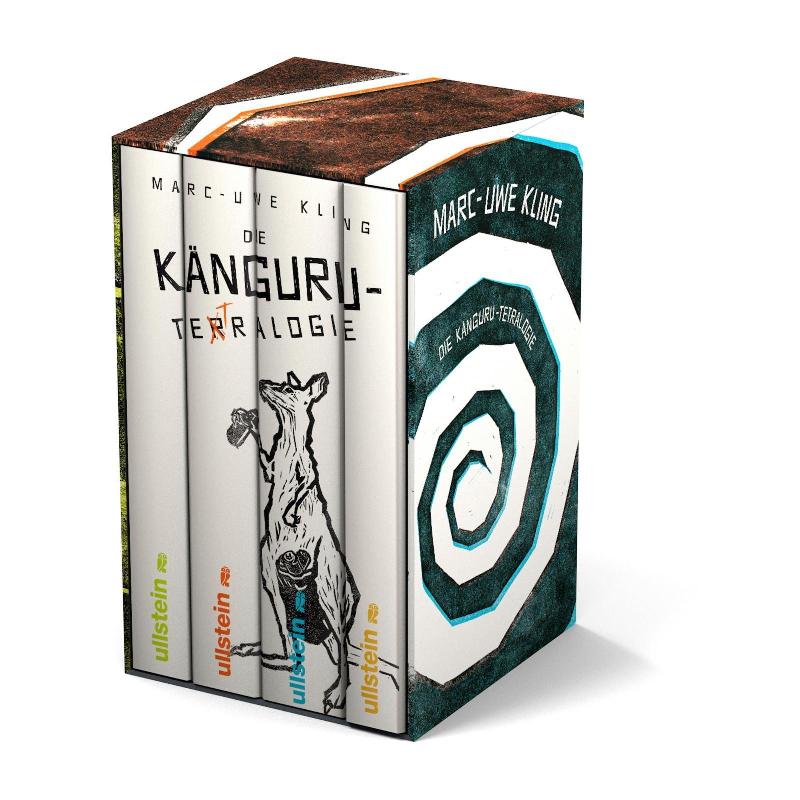 Die Känguru-Tetralogie alle Bände im Schuber + 1 exklusives Postkartenset