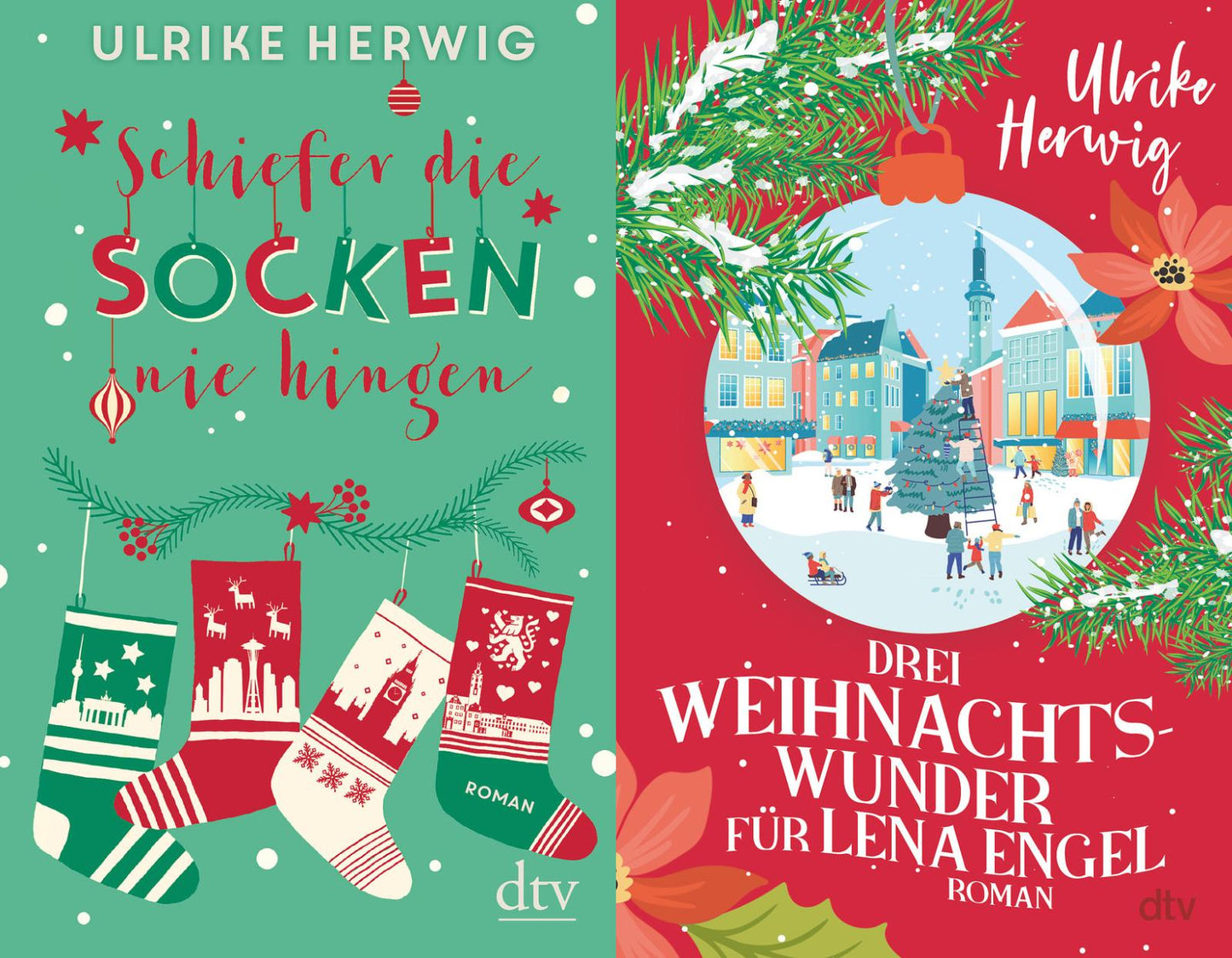 Schiefer die Socken nie hingen + Drei Weihnachtswunder für Lena Engel + 1 exklusives Postkartenset