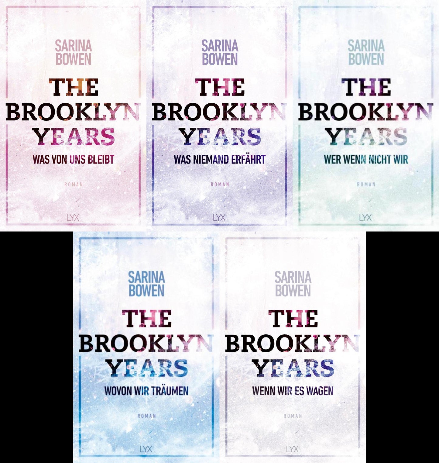 Die Brooklyn-Years-Reihe Band 1-5 plus 1 exklusives Postkartenset