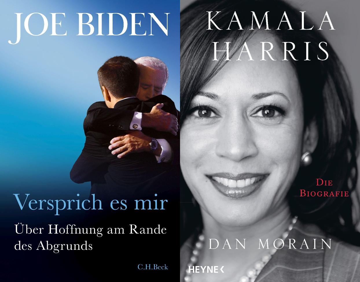 Joe Biden: Verprich es mir + Kamala Harris: Die Biografie + 1 exklusives Postkartenset