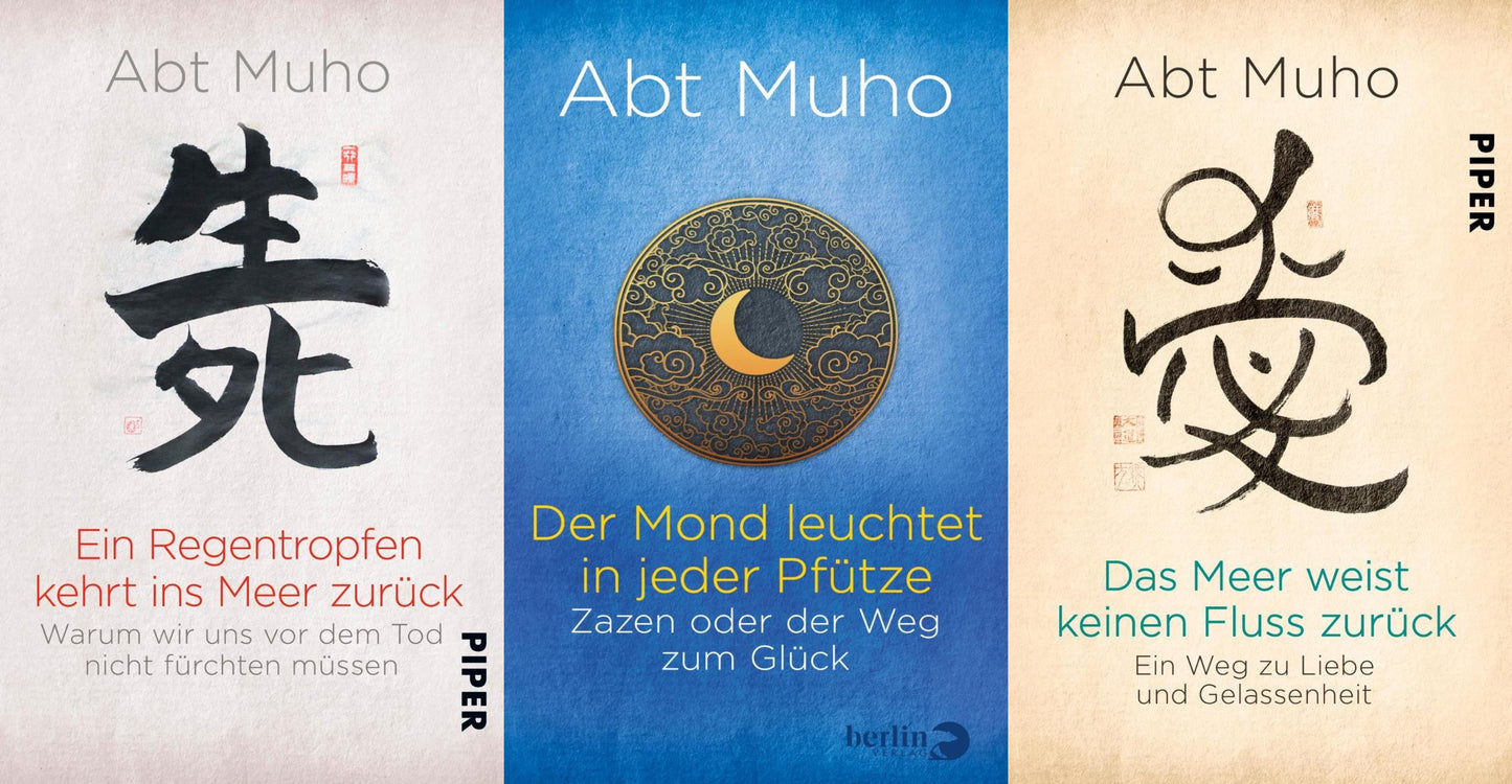 Zen-Meister Abt Abt Muho: 3 Titel im Set + 1 exklusives Postkartenset