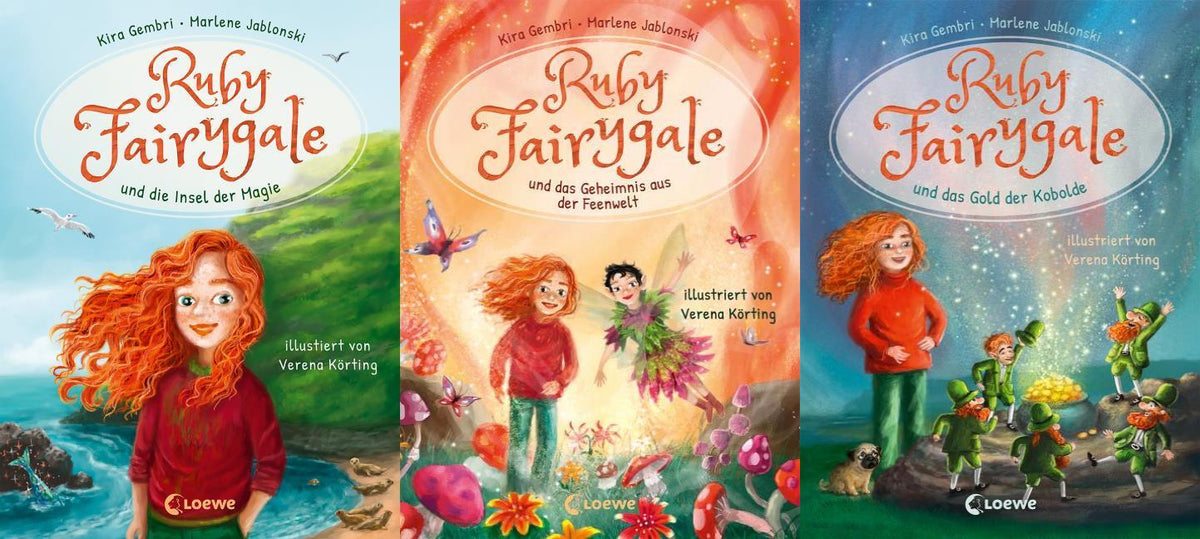 Ruby Fairygale für Erstleser Band 1-3 plus 1 exklusives Postkartenset