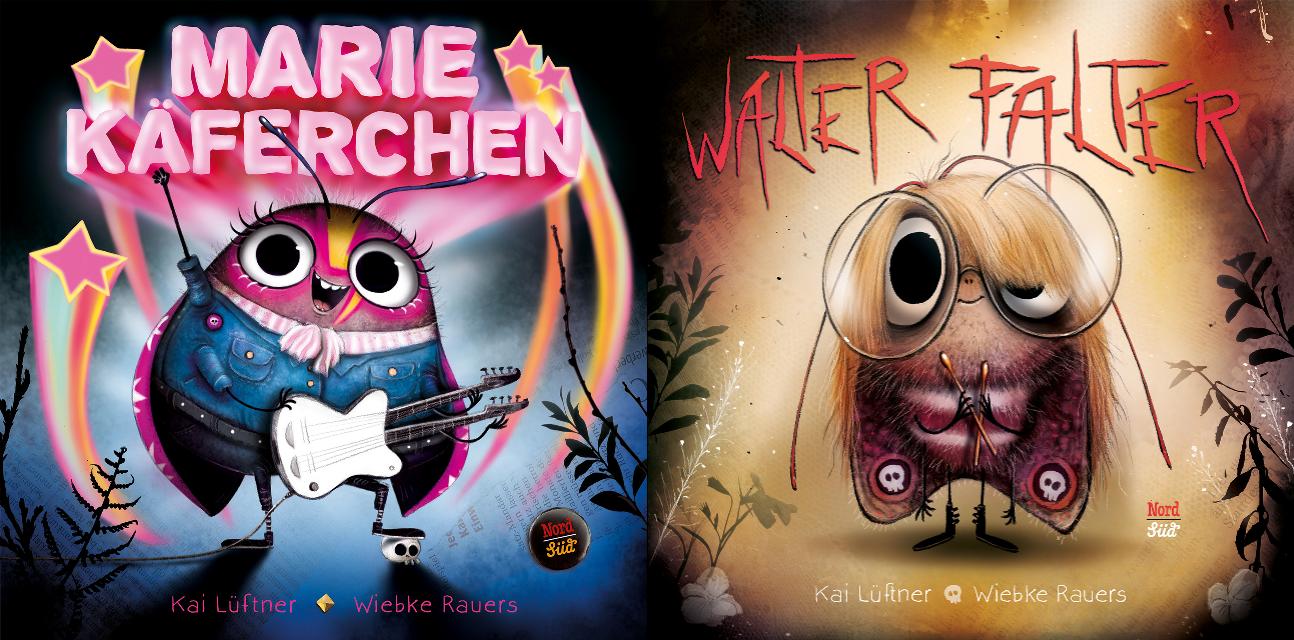 Marie Käferchen + Walter Falter im Set + 1 exklusives Postkartenset