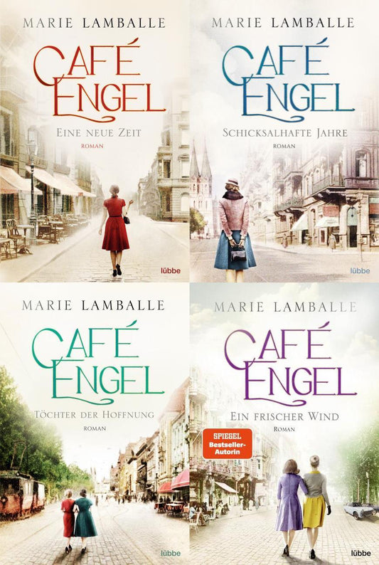 Café Engel Band 1-4 plus 1 exklusives Postkartenset