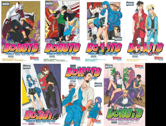 Boruto – Naruto the next Generation Band 13-19 plus 1 exklusives Postkartenset