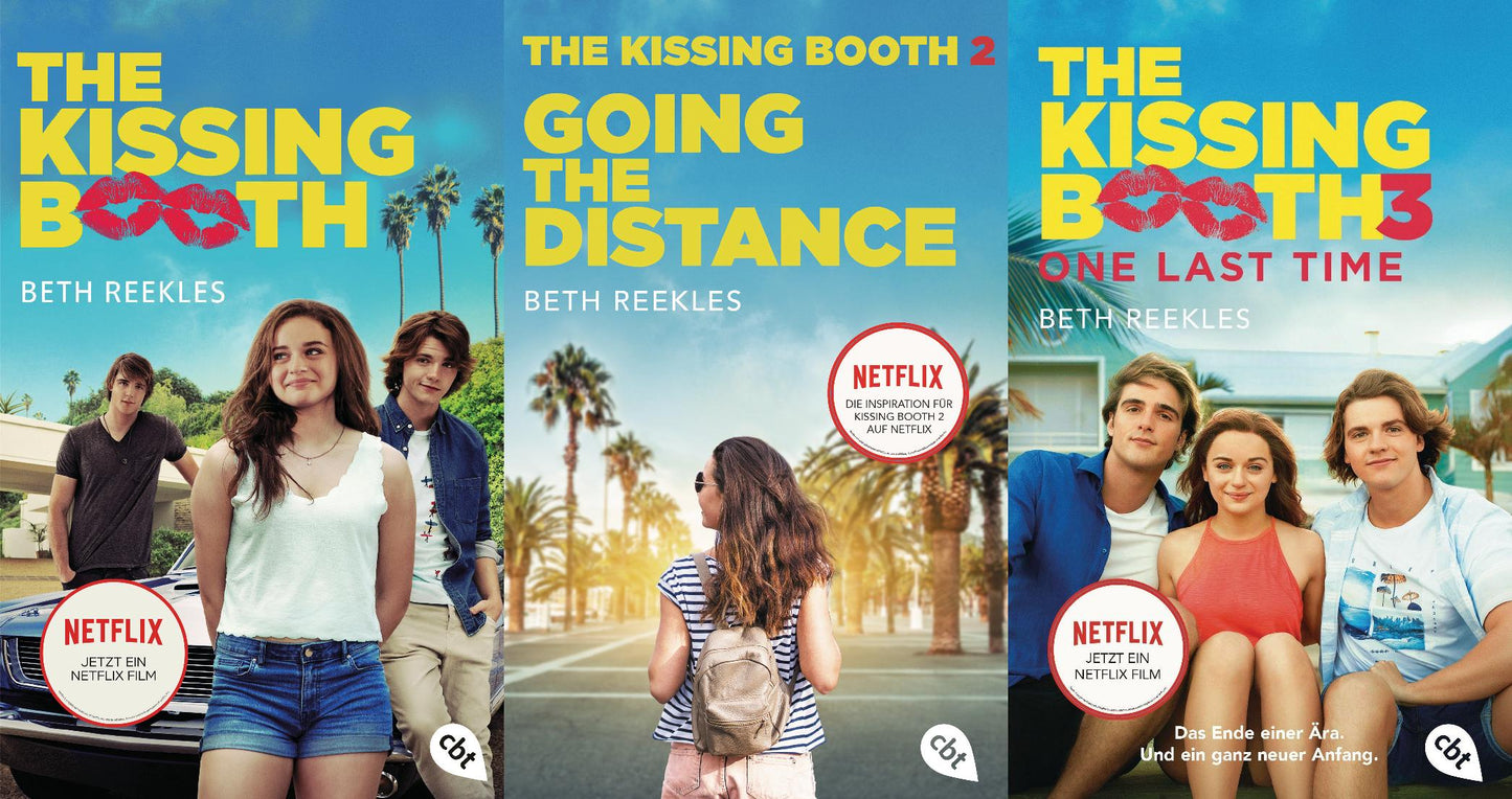 The Kissing Booth Band 1-3: Die Bücher zu den Netflix-Filmen + 1 exklusives Postkartenset