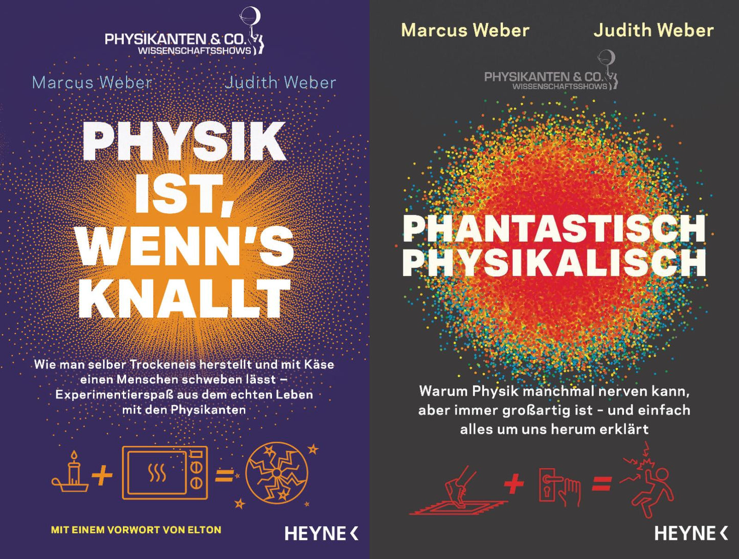 2 phantastische Titel für die Physik in unserem Alltag + 1 exklusives Postkartenset