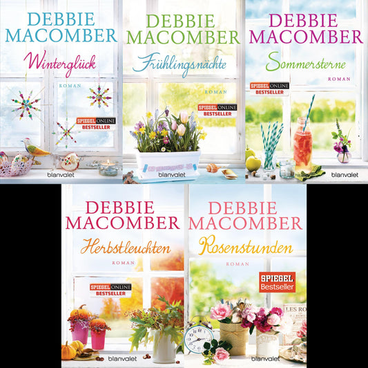 Debbie Macomber Rose Harbor Reihe plus 1 exklusives Postkartenset
