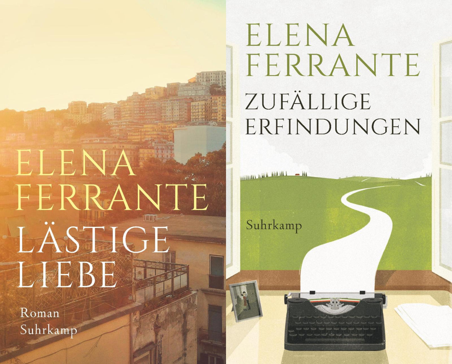 2 Romane im Set: Lästige Liebe + Zufällige Erfindungen plus 1 exklusives Postkartenset