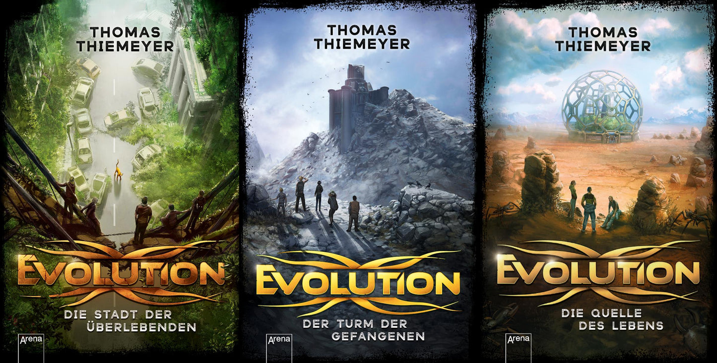 Die Evolution-Trilogie + 1 exklusives Postkartenset