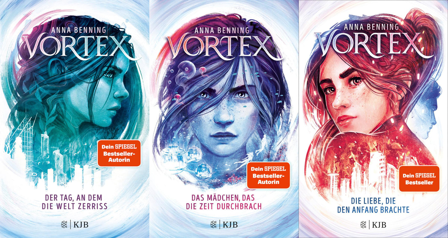Die Vortex-Trilogie plus 1 exklusives Postkartenset