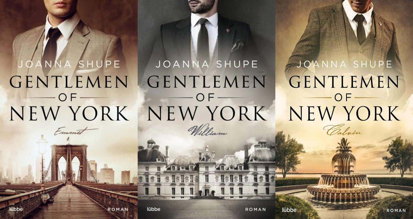 Die Gentlemen of New York-Trilogie + 1 exklusives Postkartenset