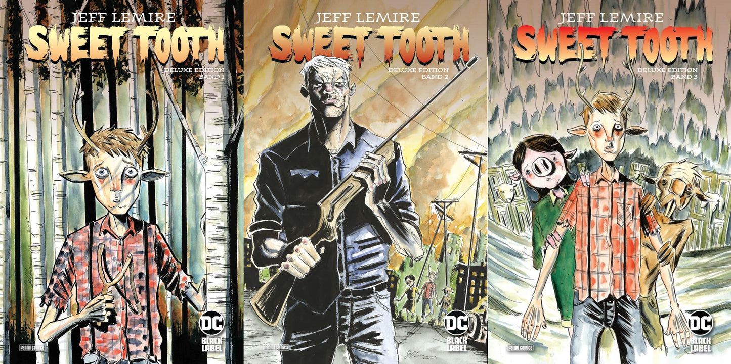 Sweet Tooth Deluxe Edition Band 1-3 plus 1 exklusives Postkartenset