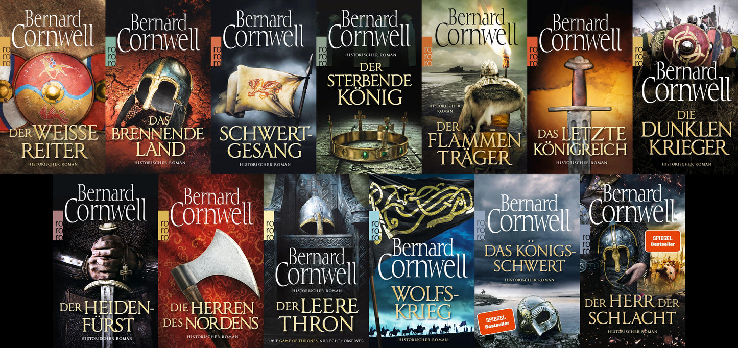 Die Uhtred-Saga Band 1 - 13 plus 1 exklusives Postkartenset