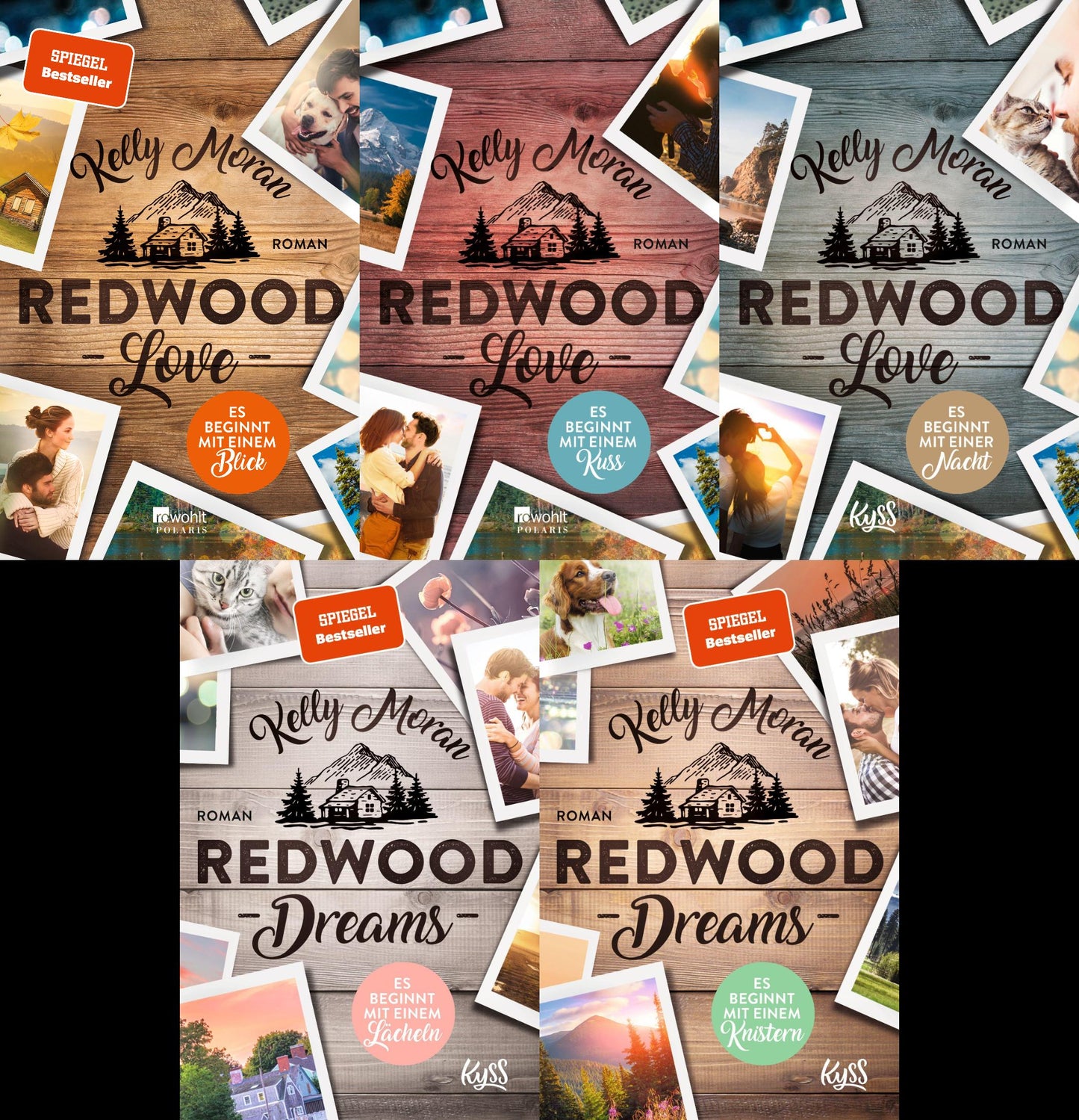 Die Redwood-Reihe Band 1-5 plus 1 exklusives Postkartenset
