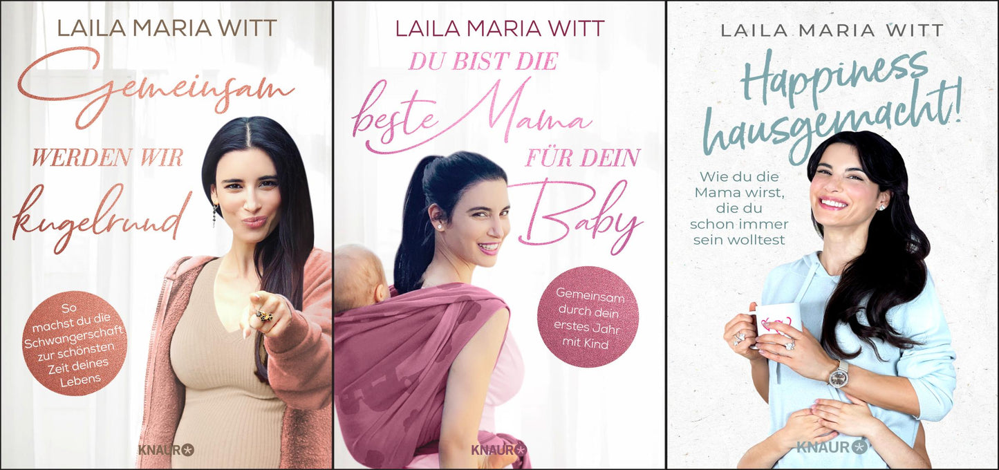 Laila Maria Witt: 3 Ratgeber für alle Mamas + 1 exklusives Postkartenset