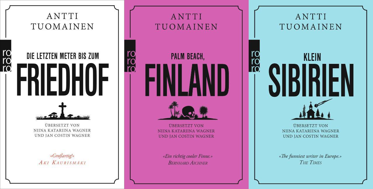 3 skandinavische Krimis von Antti Tuomainen im Set + 1 exklusives Postkartenset