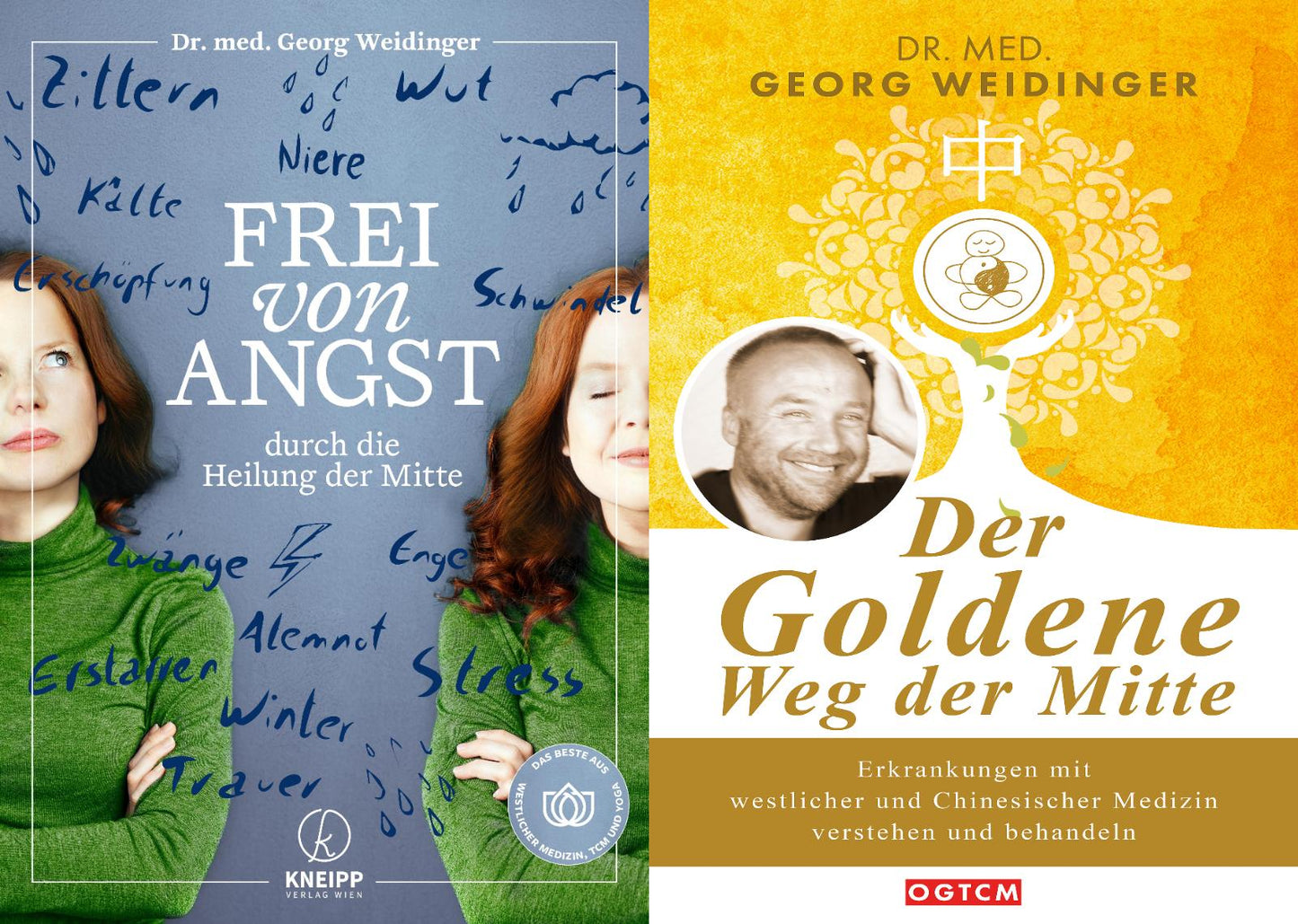 Dr. med. Georg Weidinger: 2 Heilbücher im Set + 1 exklusives Postkartenset