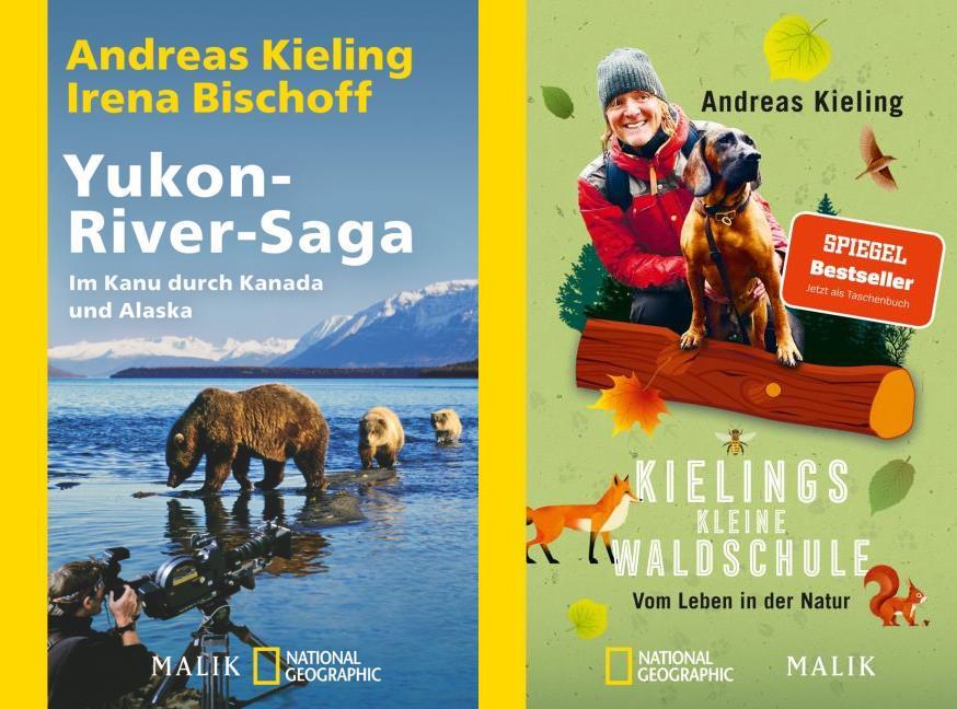 Yukon-River-Saga + Kielings kleine Waldschule + 1 exklusives Postkartenset