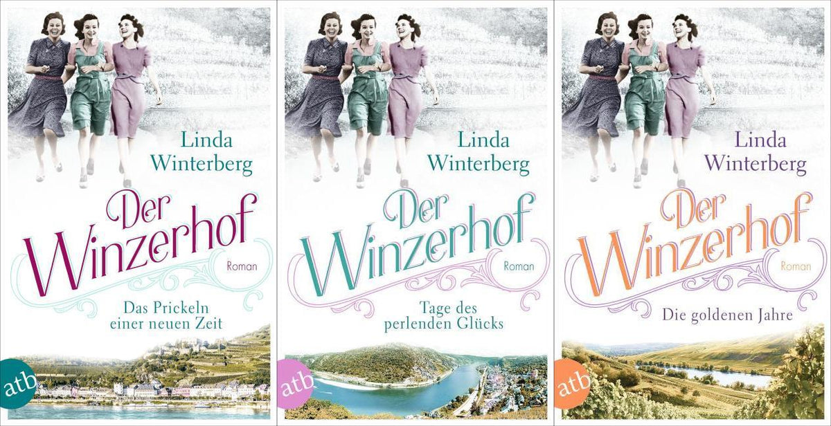 Die Winzerhof-Saga Band 1-3 plus 1 exklusives Postkartenset
