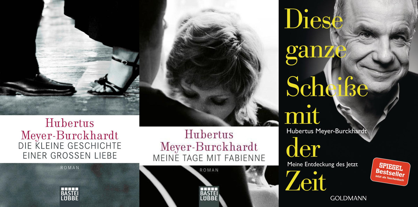 3 Titel von Hubertus Meyer-Burckhardt im Set + 1 exklusives Postkartenset