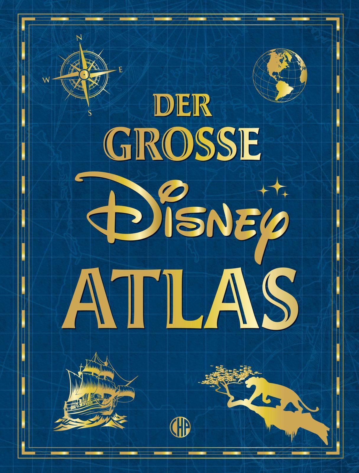 Der große Disney-Atlas: Detailreiche Karten zu den magischen Welten der 31 beliebtesten Filmklassiker